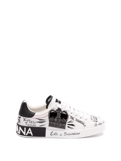 DOLCE & GABBANA DOLCE & GABBANA MEN `PORTOFINO` SNEAKERS
