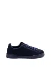 Dolce & Gabbana Portofino Suede Sneakers In Multicolor