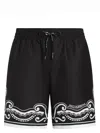 Dolce & Gabbana Bandanna Print Swim Trunks