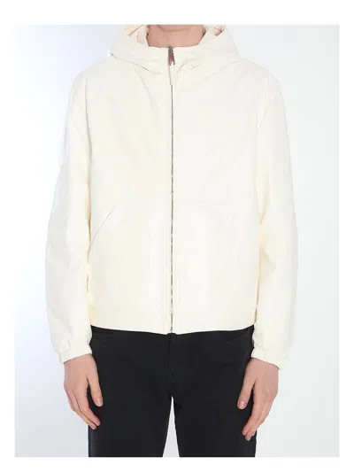 DOLCE & GABBANA MEN'S REVERSIBLE LEATHER JACKET