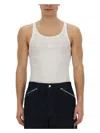 Dolce & Gabbana Jersey Tank Top In White