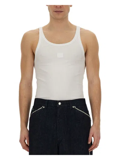 DOLCE & GABBANA MEN'S RIBBED TANK TOP