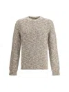 Dolce & Gabbana Fine-gauge Wool Crew Neck Pullover In Neutral