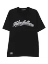 Dolce & Gabbana Men Short Sleeve T-shirt With Logo In Black