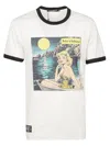 Dolce & Gabbana Men Short Sleeve T-shirt With Logo In White