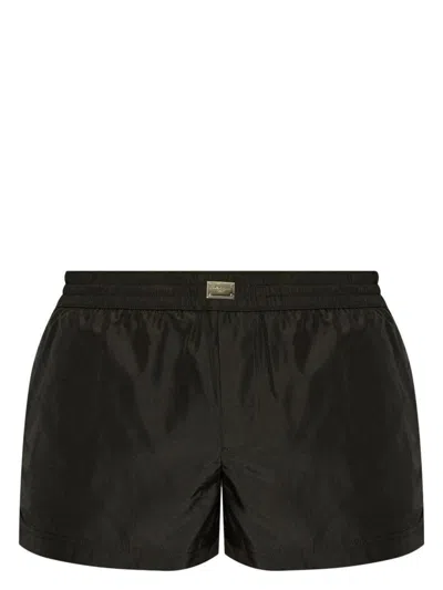 Dolce & Gabbana Men's Shorti Boxer And Bag In Black