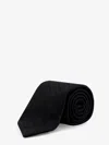 Dolce & Gabbana Silk Loop Jacquard Slim Tie In Black