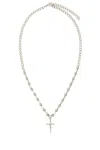 Dolce & Gabbana Collana In Metallo Argento  Uomo In Silver