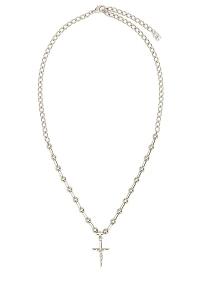 Dolce & Gabbana Men Silver Metal Necklace