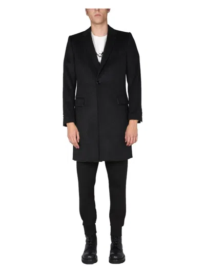 DOLCE & GABBANA MEN'S SINGLE-BREASTED VELOURS COAT