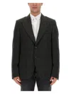 Dolce & Gabbana Single-breasted Jacket Button Cuffs In Black