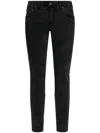 Dolce & Gabbana Black Regular Flat Front Pants