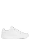 Dolce & Gabbana Portofino Light White Sneakers With Logo Patch On The Tongue And Tonal Logo Lettering On The Heel In In White
