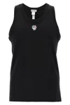 Dolce & Gabbana Canotta Con Patch In Black