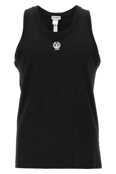 DOLCE & GABBANA DOLCE & GABBANA MEN 'SPORT CREST' TANK TOP