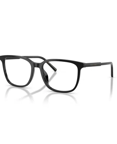 Dolce & Gabbana Men's Square Eyeglasses, Dg3445 In Pattern