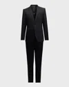Dolce & Gabbana Men's Stretch Wool Martini-fit Suit In Black