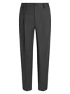 Dolce & Gabbana Dark Grey Wool Blend Pant