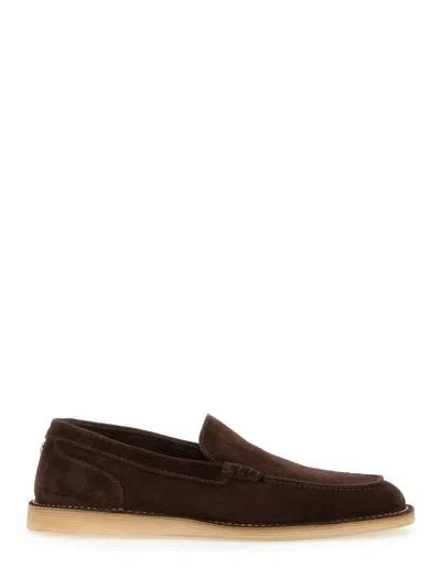 DOLCE & GABBANA DOLCE & GABBANA MEN SUEDE LOAFER