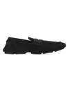 Dolce & Gabbana Dolce&gabbana Black Suede Loafer In Black