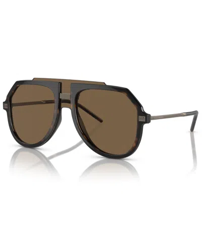 Dolce & Gabbana Men's Sunglasses Dg6195 In Havana