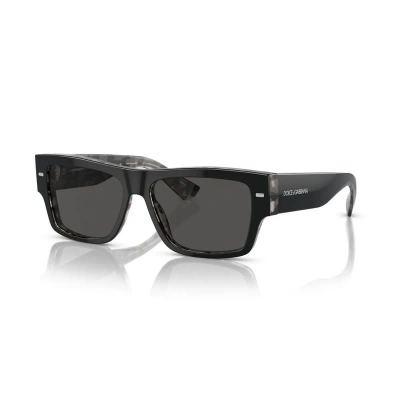 Dolce & Gabbana Men's Sunglasses  Dg 4451 Gbby2 In Black