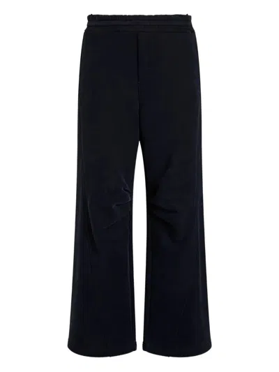 DOLCE & GABBANA DOLCE & GABBANA MEN SWEATPANTS WITH ELASTIC WAIST AND INSERTS