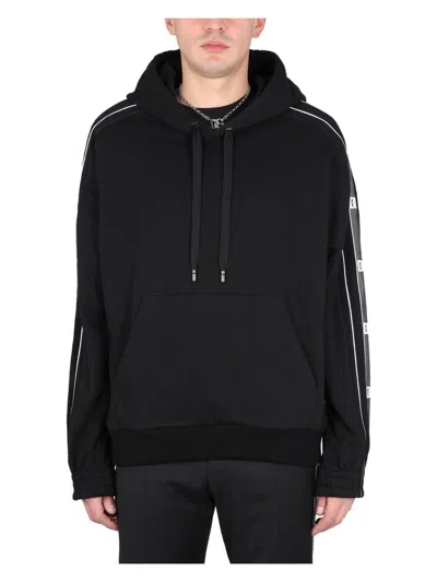 DOLCE & GABBANA MEN'S SWEATSHIRT WITH LOGOED BAND