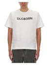 Dolce & Gabbana Men's T-shirt With Logo In White