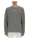 Dolce & Gabbana T-shirt With Stripe Pattern In Multicolour