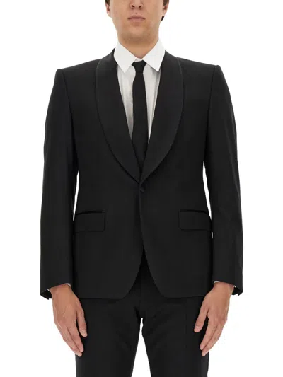 Dolce & Gabbana Men Tailored Jacket In Black