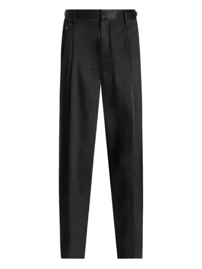 Dolce & Gabbana Men's Tailored Pants - Ss26 Collection In Black