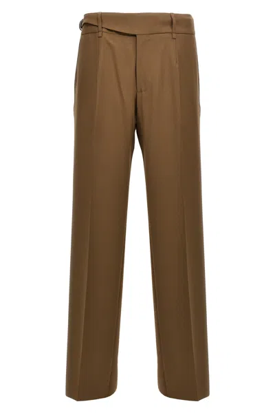Dolce & Gabbana Men Tailored Trousers In Brown
