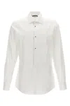 Dolce & Gabbana Gold Slim Fit Tuxedo In White