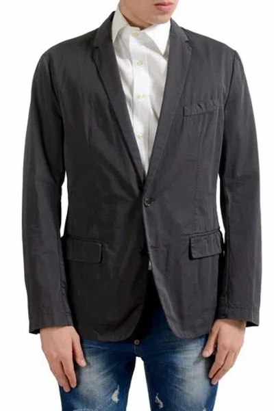 Pre-owned Dolce & Gabbana Men's Two Button Gray Light Blazer Sport Coat Size 38 40 42 44