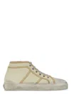 Dolce & Gabbana Vintage Mid Top Sneaker In Neutral