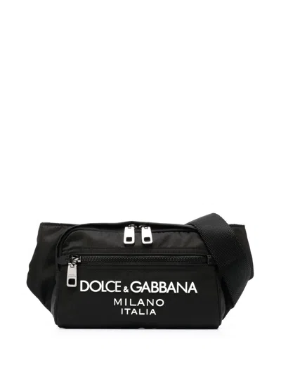 Dolce & Gabbana Men Waist Bag In Black