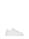 Dolce & Gabbana Portofino Light White Sneakers With Logo Patch On The Tongue And Tonal Logo Lettering On The Heel In In Multi