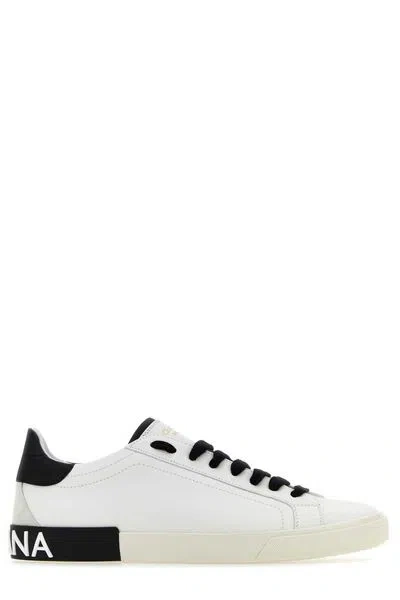 Dolce & Gabbana High-end Nappa Leather Sneakers For Men In Multicolor