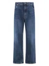Dolce & Gabbana Wide Leg Jeans In Denim