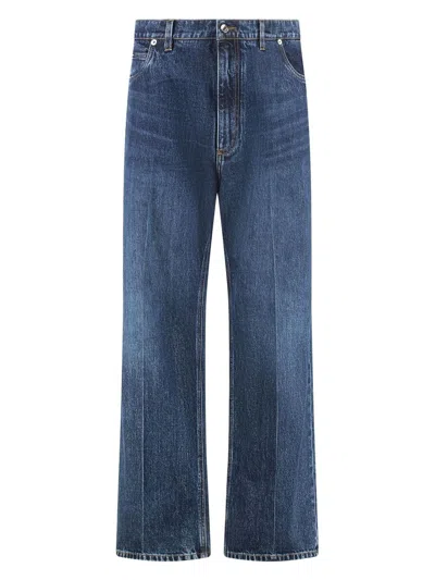 DOLCE & GABBANA MEN'S WIDE LEG JEANS
