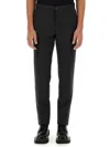 Dolce & Gabbana Men Wool Pants In Gray