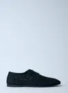 Dolce & Gabbana Men Black Woven Dress Shoes, 8 Luxury Lace Ups & Dress Shoes For Men Darveys In Black