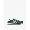 Dolce & Gabbana Dg Cushion Leather Blend Sneaker In Red