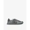 Dolce & Gabbana Cushion Nylon Sneakers Rubber Sole In Gray