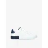 Dolce & Gabbana Leather-paneled Sneakers In White