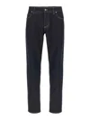 Dolce & Gabbana Jeans With Belt Loops In Black