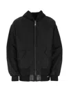 Dolce & Gabbana Men's Nylon Bomber Jacket In Schwarz