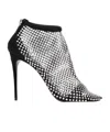 Dolce & Gabbana Rhinestone-embellished Satin Pumps In Black