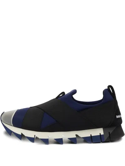 Pre-owned Dolce & Gabbana Mesh-panelled Sneakers